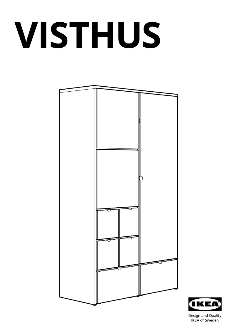 Página 1 del manual Manual de usuario Ikea VISTHUS 303.476.17