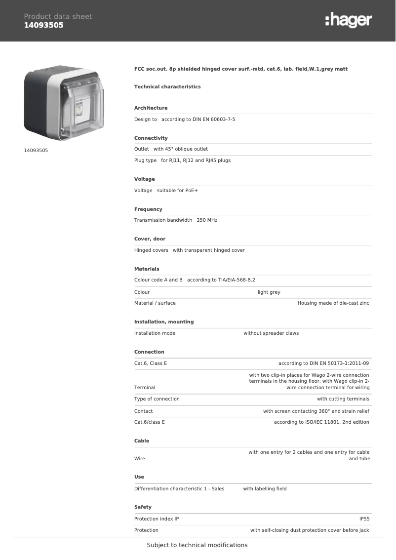 Página 1 del manual Manual de usuario Berker 14093505