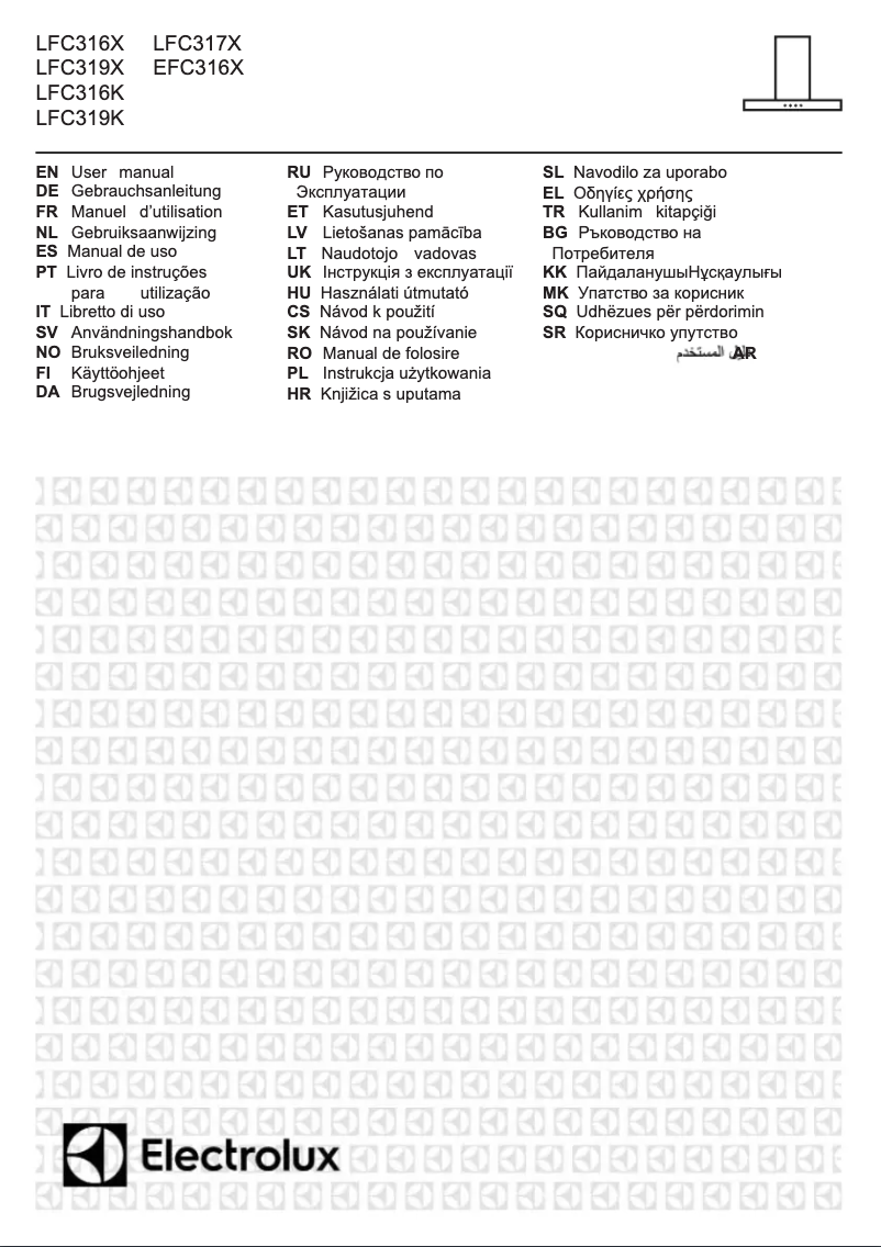 Página 1 del manual Manual de usuario Electrolux LFC319K