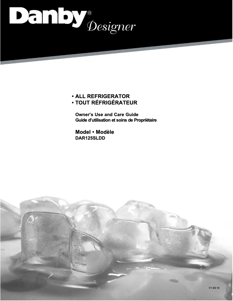 Imagen de la primera página del manual del dispositivo DAR125SLDD