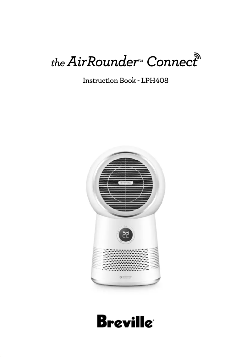 Imagen de la primera página del manual del dispositivo the Air Rounder Connect LPH408