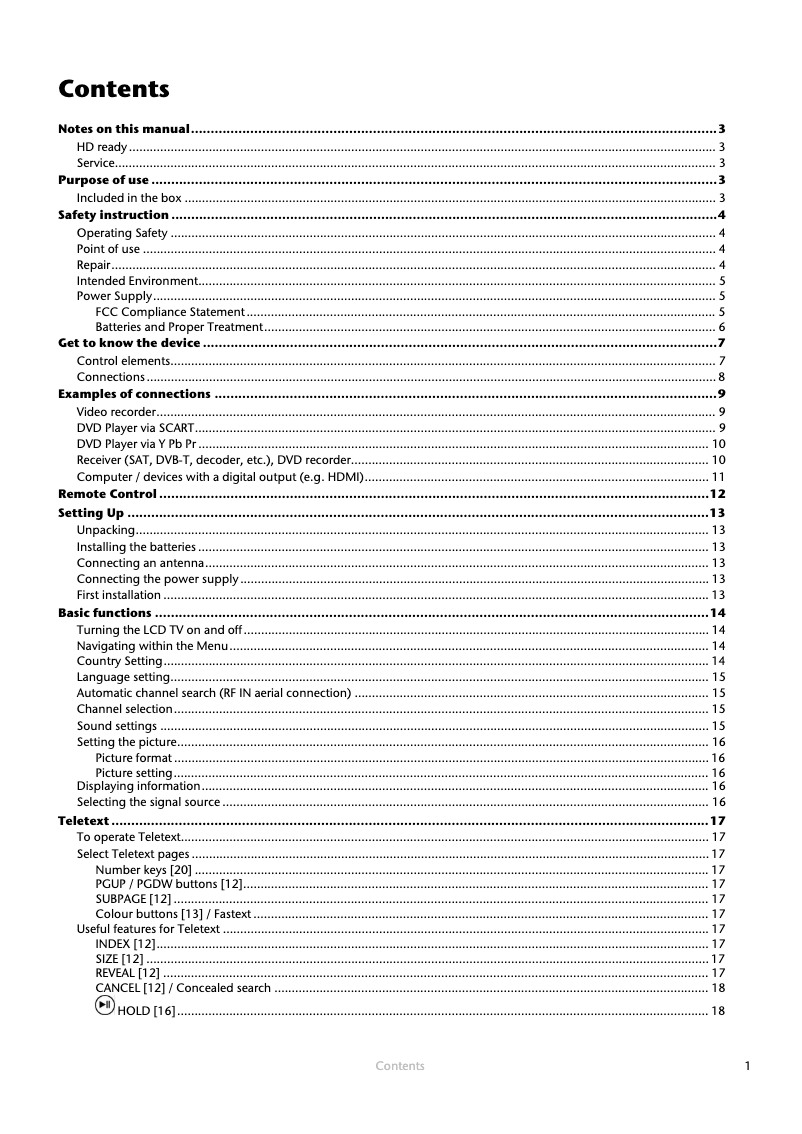 Imagen de la primera página del manual del dispositivo MD 33332