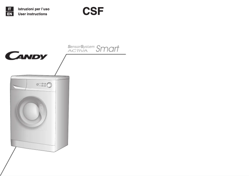 Imagen de la primera página del manual del dispositivo CS F105-01S