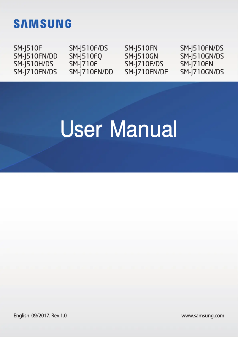Página 1 del manual Manual de usuario Samsung Galaxy On8 (2018)