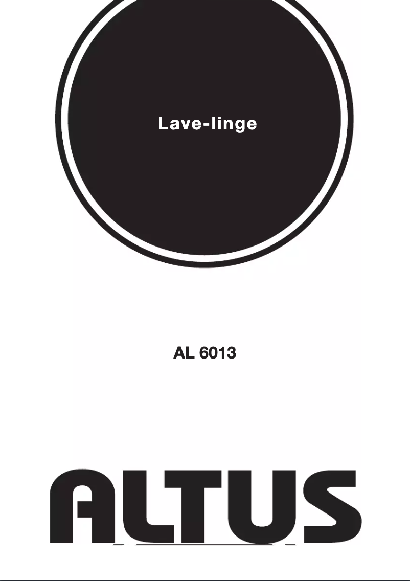 Imagen de la primera página del manual del dispositivo AL 6013