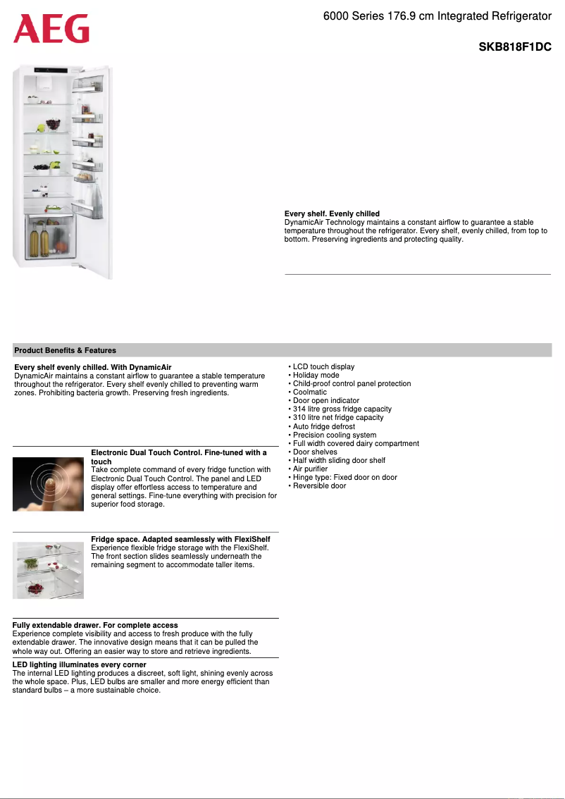 Imagen de la primera página del manual del dispositivo SKB818F1DC