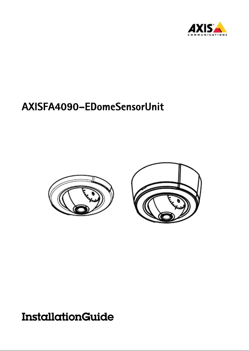 Página 1 del manual Manual de usuario Axis P1290-E