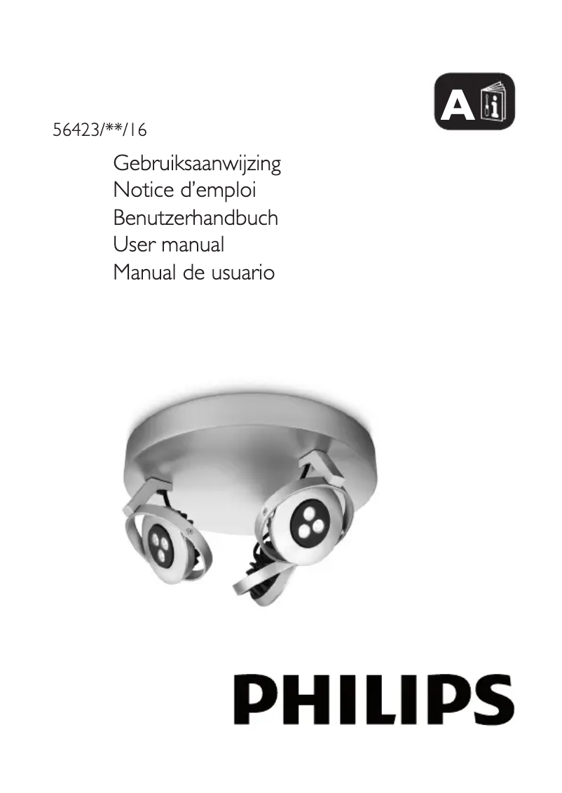 Imagen de la primera página del manual del dispositivo Ledino 564233116