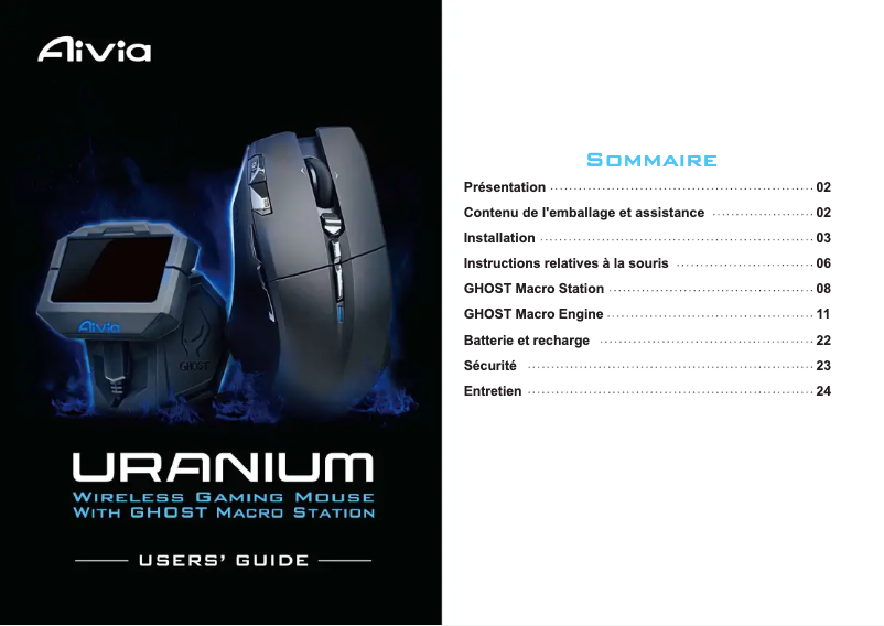 Página 1 del manual Manual de usuario Gigabyte AIVIA URANIUM