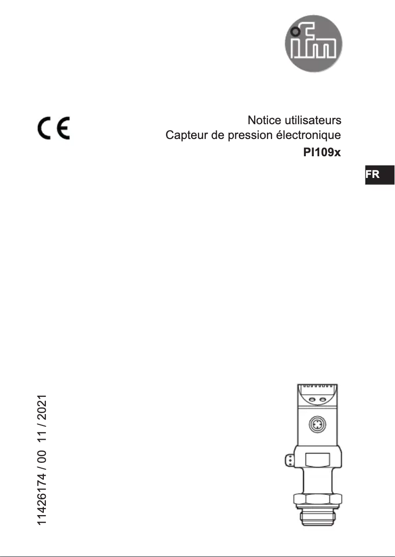 Imagen de la primera página del manual del dispositivo PI1097
