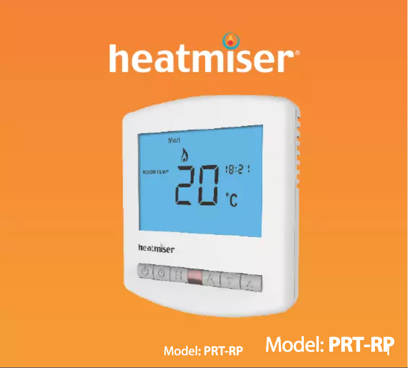 Página 1 del manual Manual de usuario Heatmiser PRT-RP