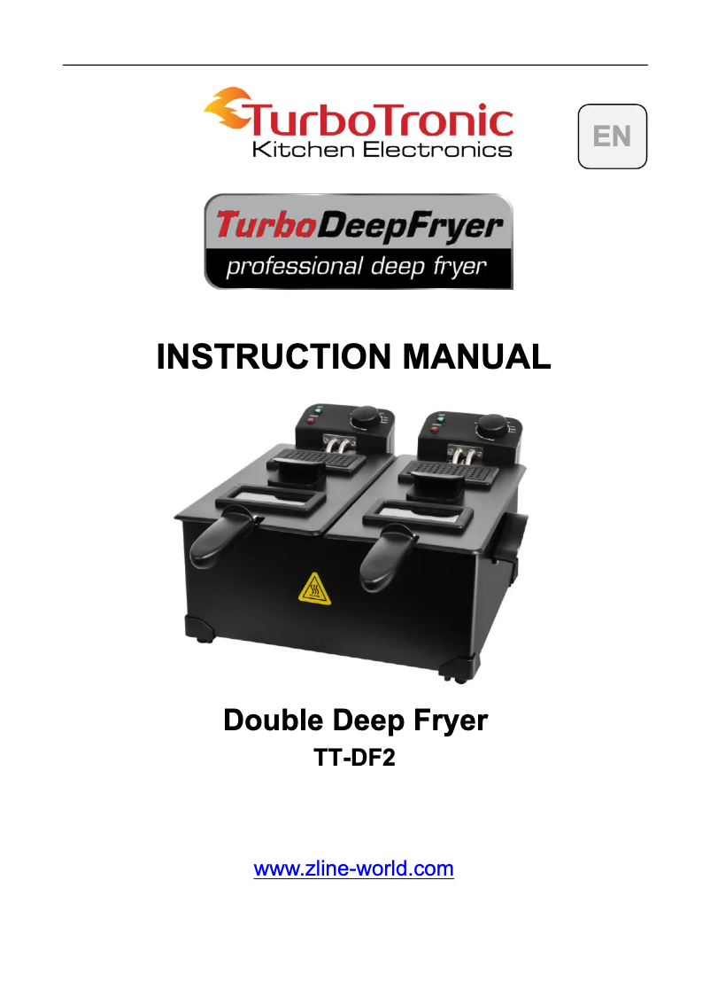 Imagen de la primera página del manual del dispositivo TT-DF2