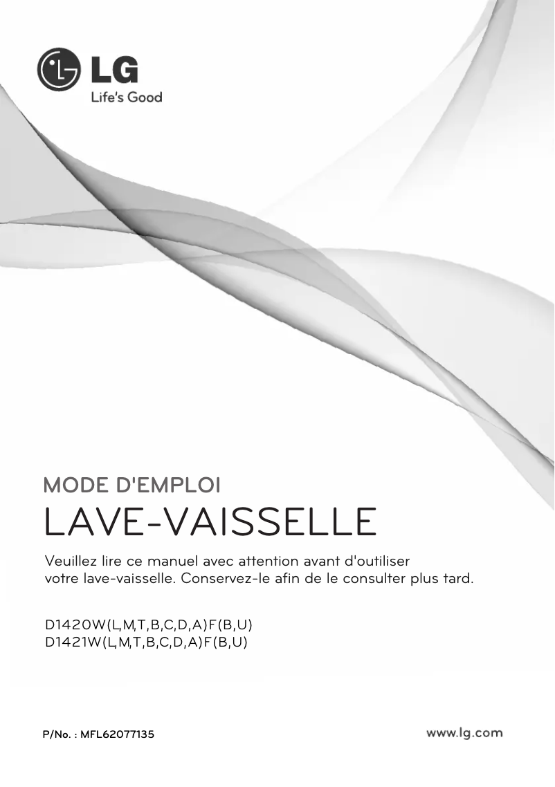 Imagen de la primera página del manual del dispositivo D1420DF