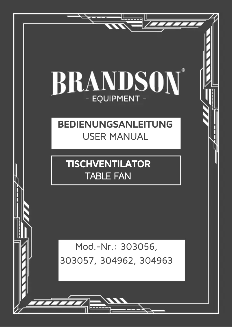 Página 1 del manual Manual de usuario Brandson 304962