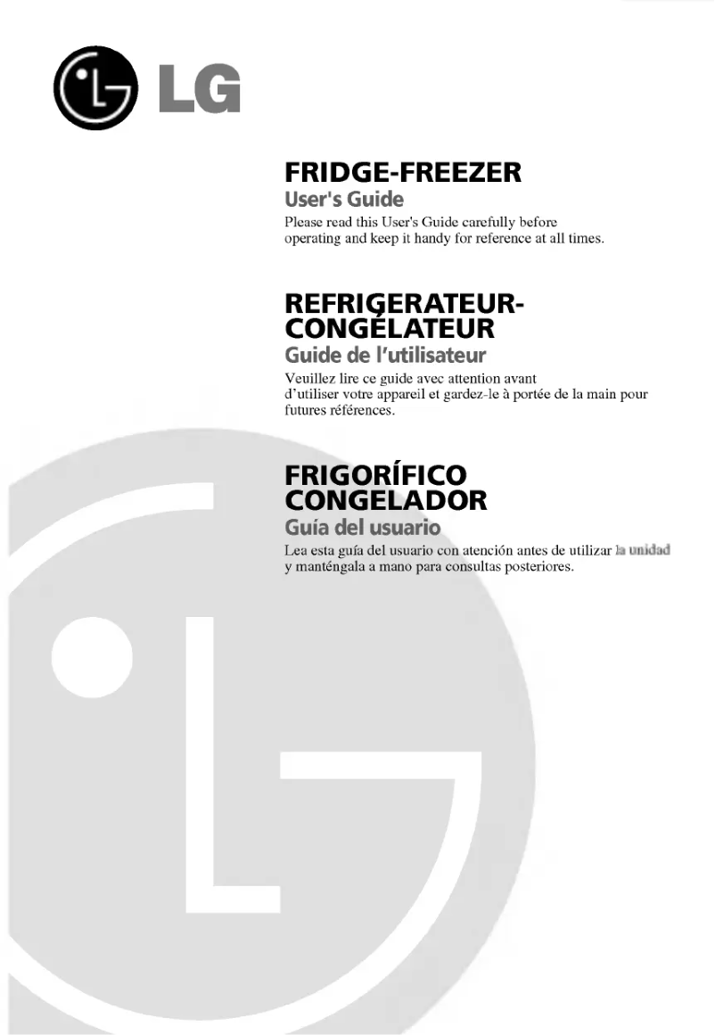 Imagen de la primera página del manual del dispositivo GR-439BQA