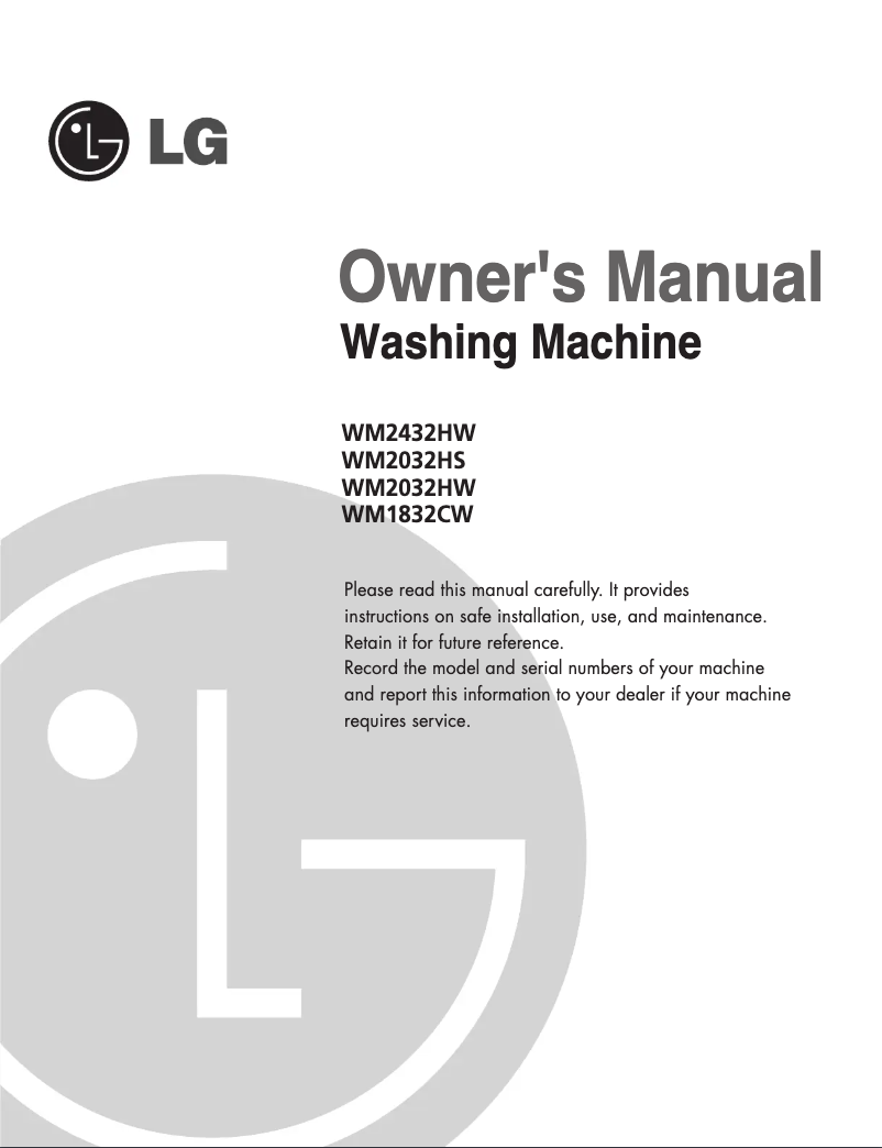 Imagen de la primera página del manual del dispositivo WD-10215BD