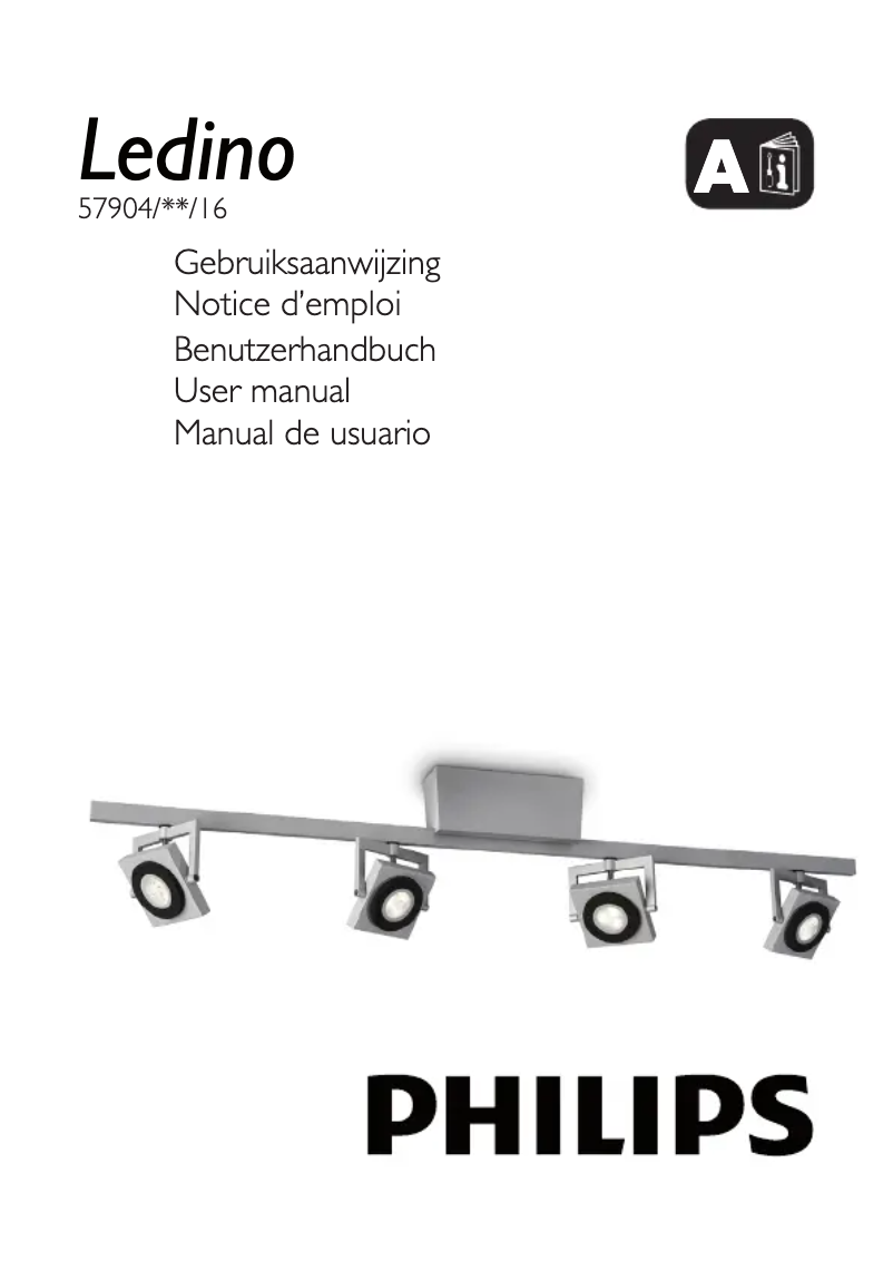 Imagen de la primera página del manual del dispositivo Ledino 579048716