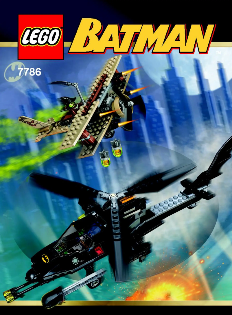 Página 1 del manual Manual de usuario Lego Batman 7786
