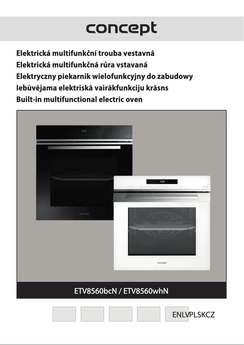 Página 1 del manual Manual de usuario Concept ETV8560whN