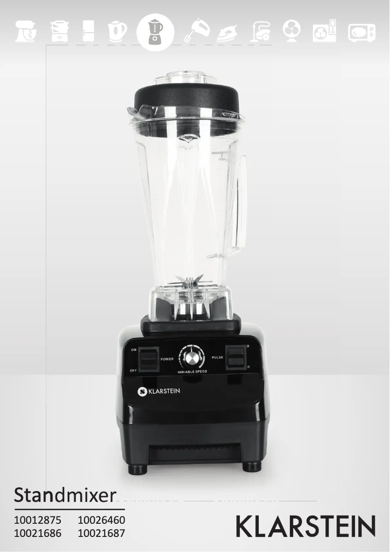 Página 1 del manual Manual de usuario Klarstein 10021687