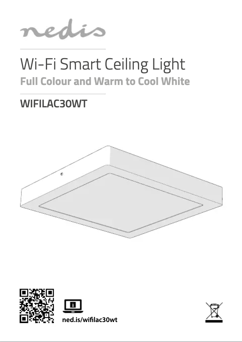 Página nº 1 - Manual de usuario Nedis WIFILAC30WT