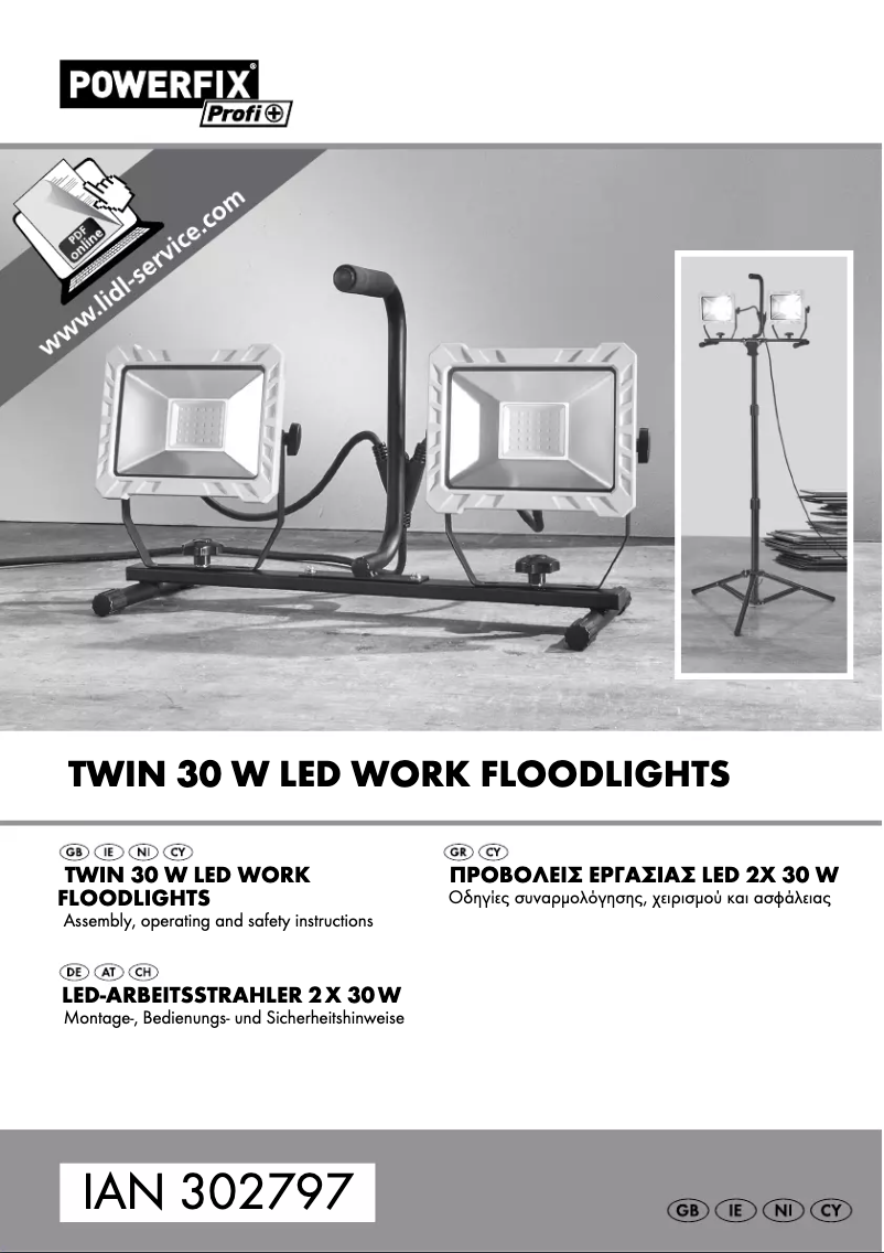 Imagen de la primera página del manual del dispositivo FCL-80115