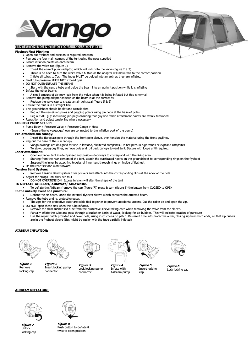 Imagen de la primera página del manual del dispositivo Solaris 500