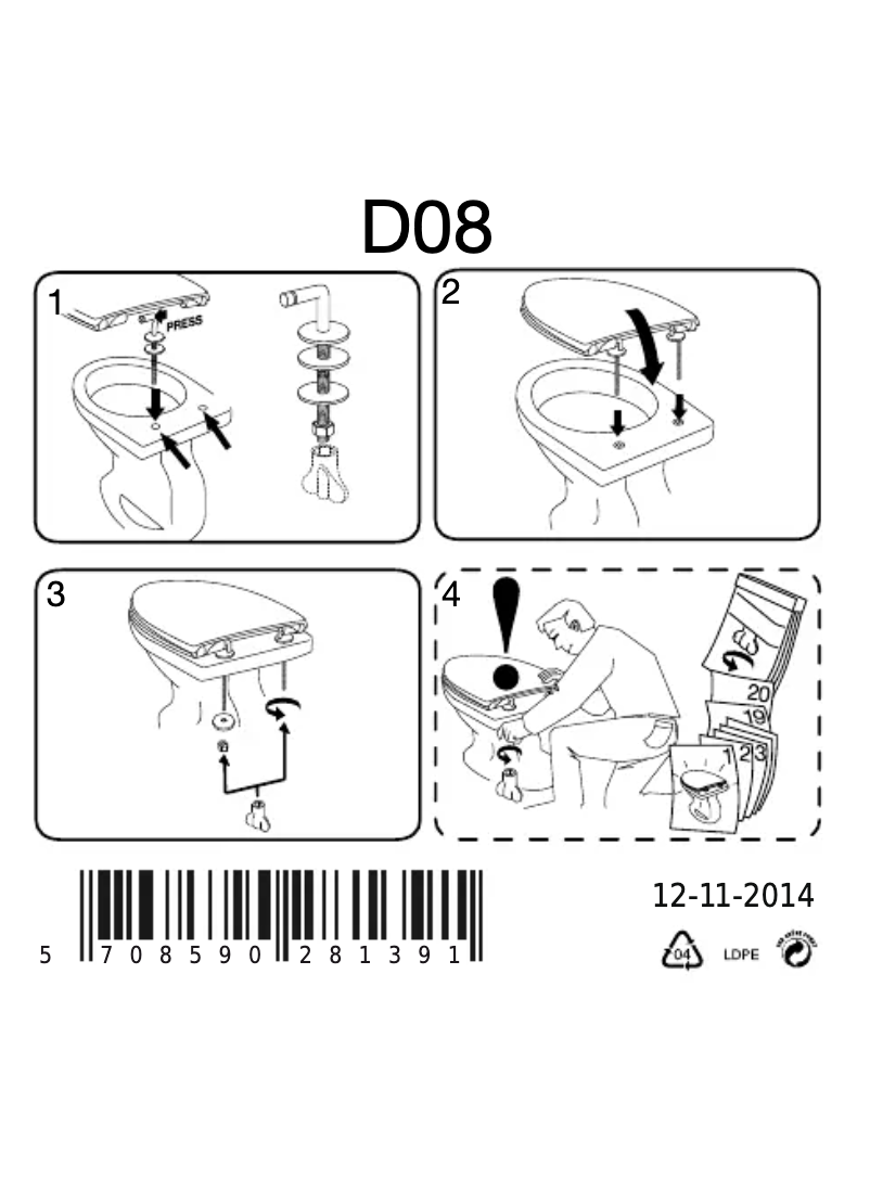 Imagen de la primera página del manual del dispositivo 300