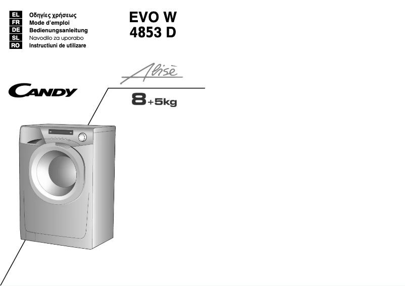 Imagen de la primera página del manual del dispositivo EVOW 4853D-S