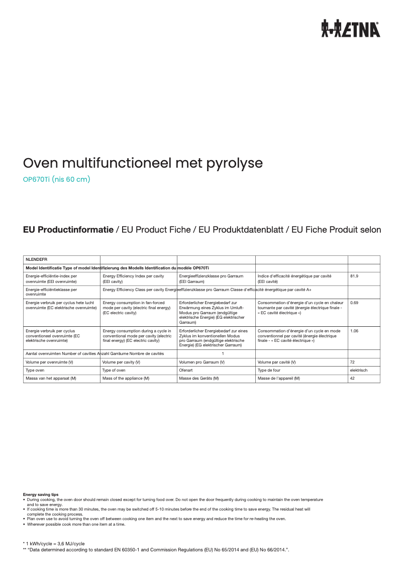 Imagen de la primera página del manual del dispositivo OP670Ti