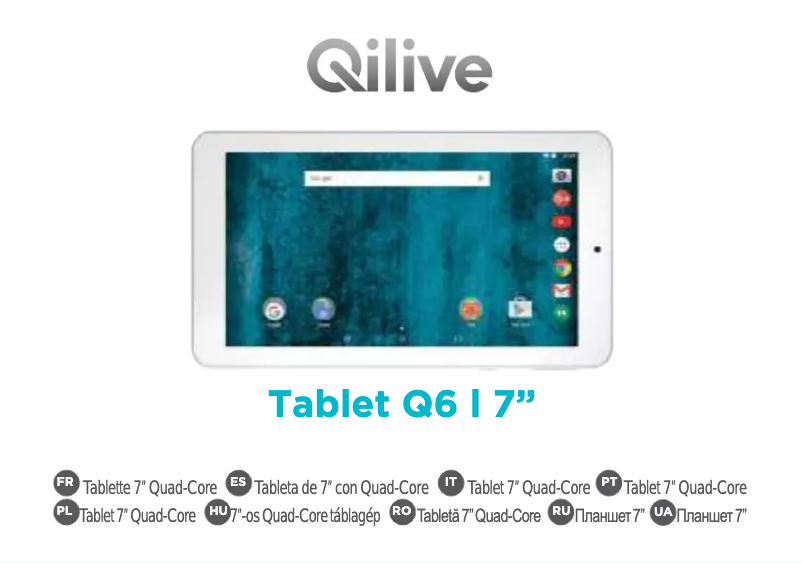 Página 1 del manual Manual de usuario Qilive Q6