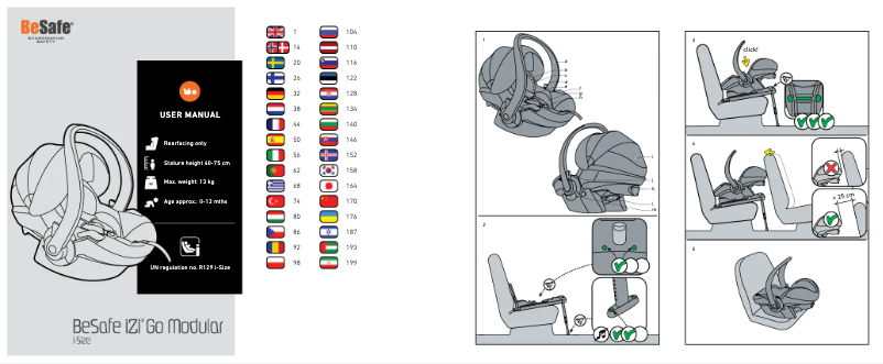 Página 1 del manual Manual de usuario BeSafe iZi Go Modular