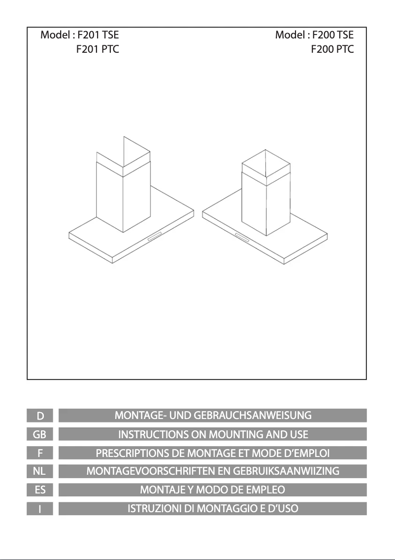 Página 1 del manual Manual de usuario Airforce F200 PTC