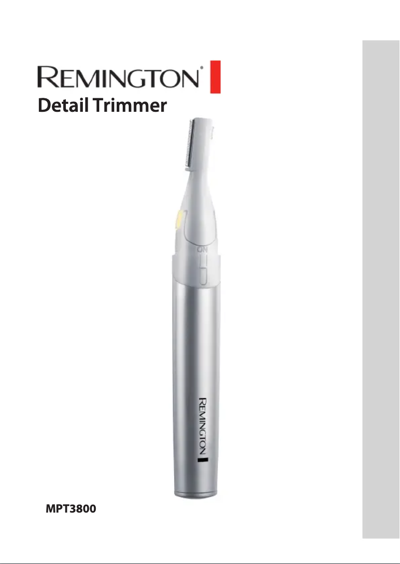 Imagen de la primera página del manual del dispositivo MPT3800