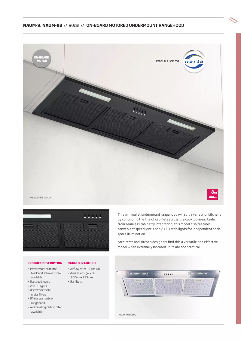 Imagen de la primera página del manual del dispositivo NAUM-9B