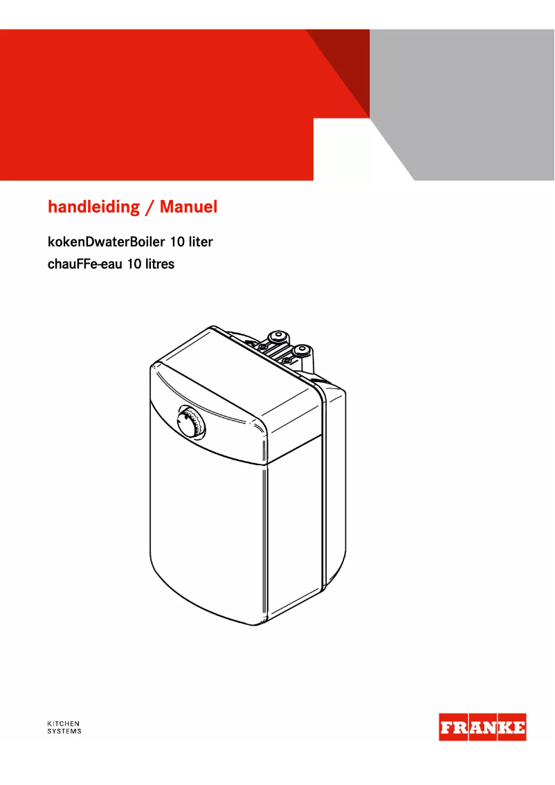 Imagen de la primera página del manual del dispositivo 10 Liter
