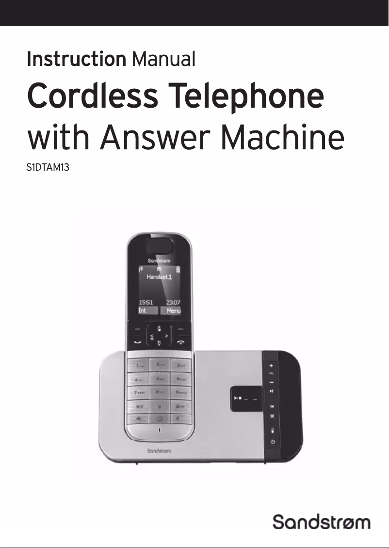 Imagen de la primera página del manual del dispositivo S1DTAM13