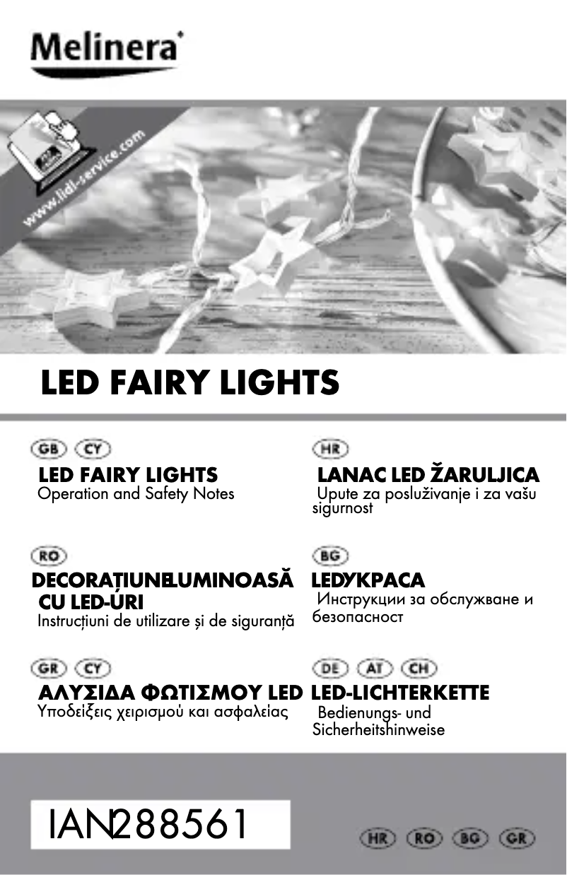 Página 1 del manual Manual de usuario Melinera IAN 303188