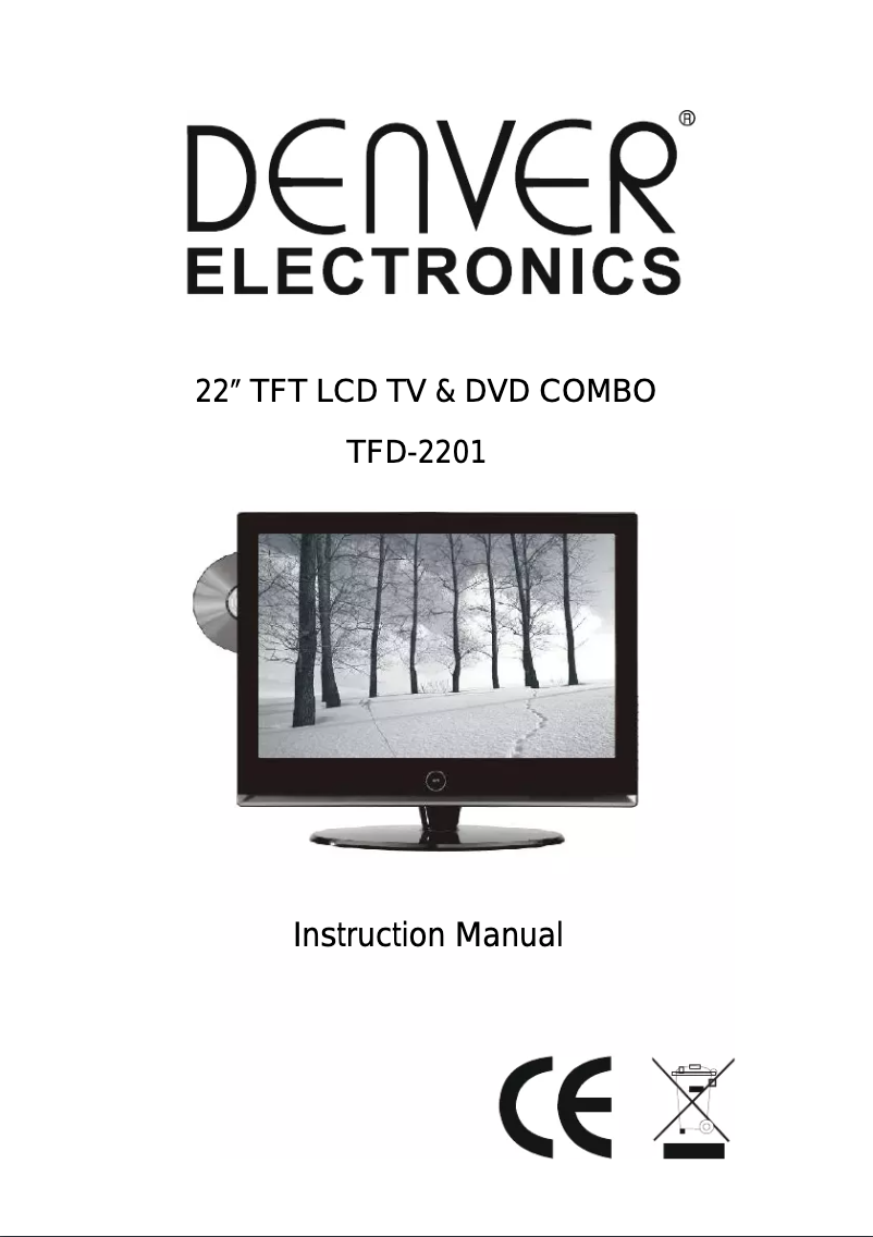 Imagen de la primera página del manual del dispositivo TFD 2201