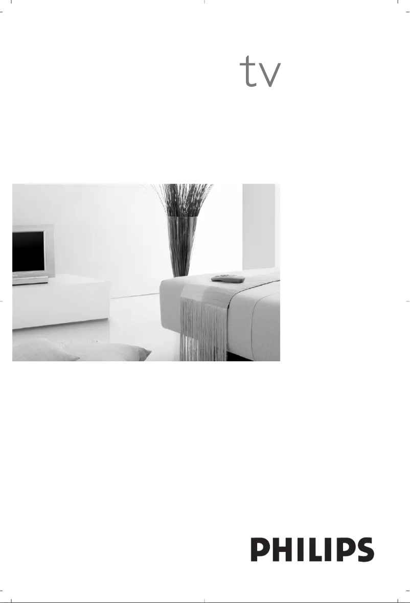 Imagen de la primera página del manual del dispositivo 28PW6618