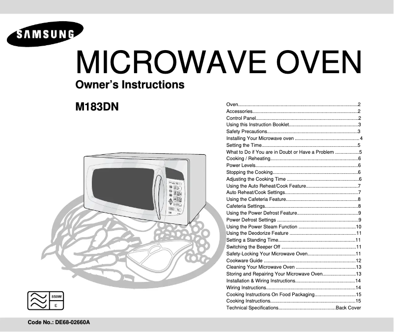 Imagen de la primera página del manual del dispositivo M183DN