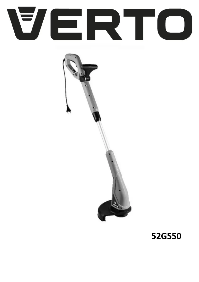 Página 1 del manual Manual de usuario Verto 52G550