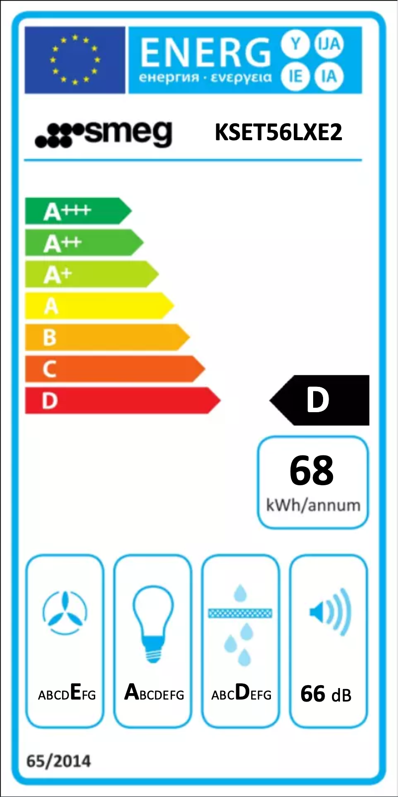 Imagen de la primera página del manual del dispositivo KSET56LXE2