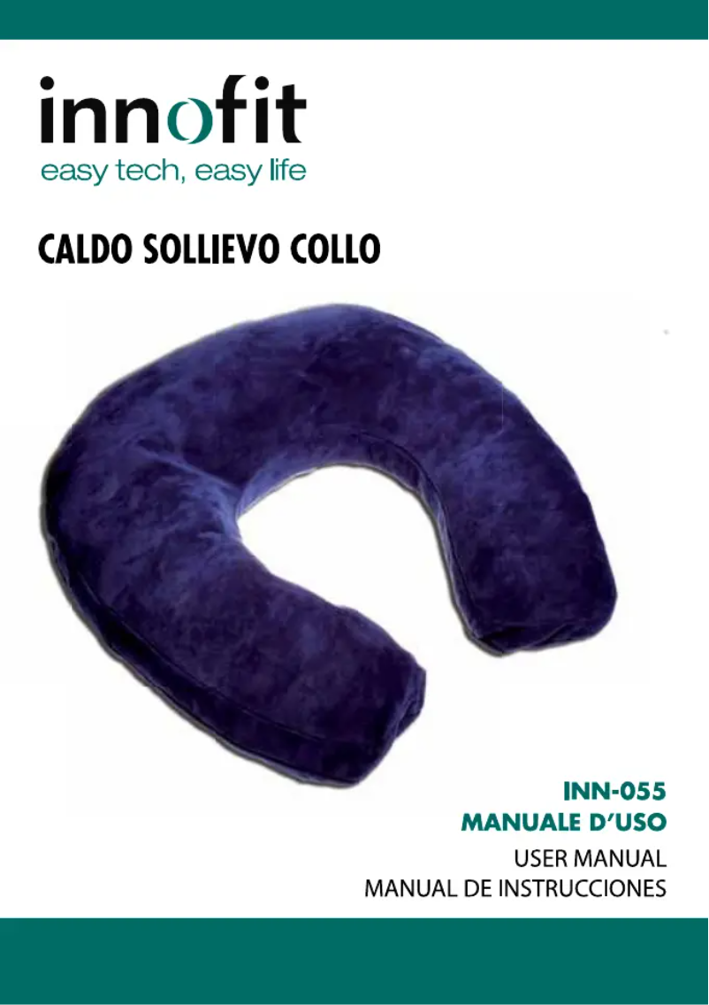 Imagen de la primera página del manual del dispositivo INN-055