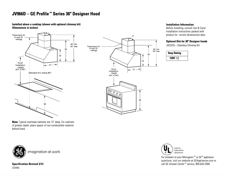 Imagen de la primera página del manual del dispositivo JV966DSS