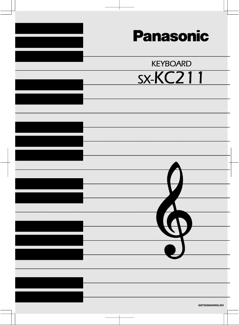 Imagen de la primera página del manual del dispositivo SX-KC211