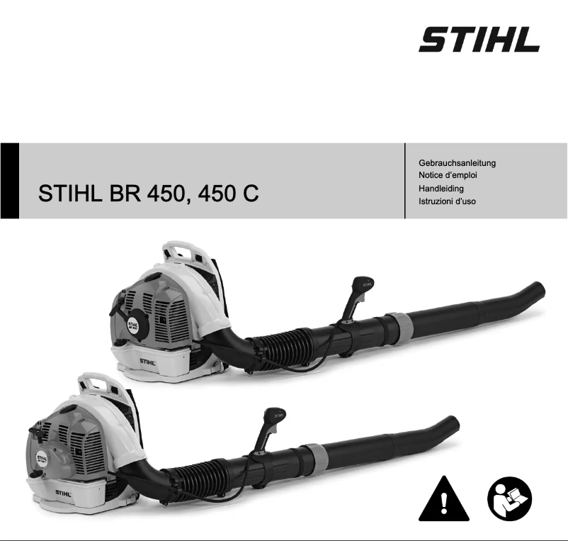 Página 1 del manual Manual de usuario Stihl BR 450