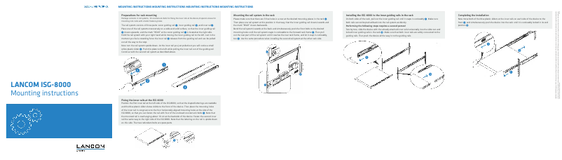 Página 1 del manual Manual de usuario Lancom ISG-8000