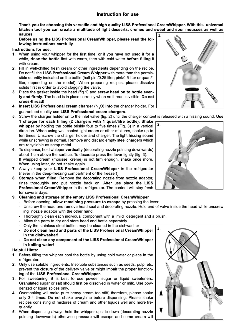Imagen de la primera página del manual del dispositivo Pro