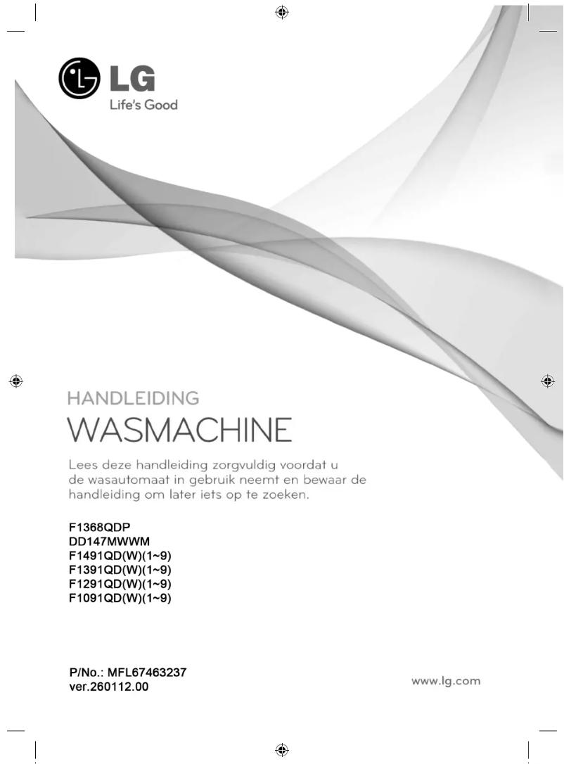 Página 1 del manual Manual de usuario LG F1291